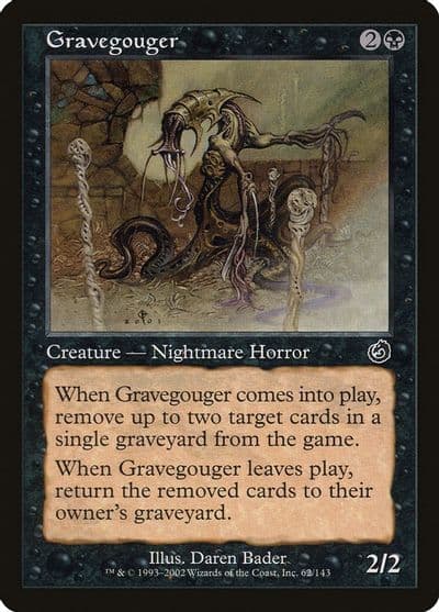 Gravegouger Torment Magic card