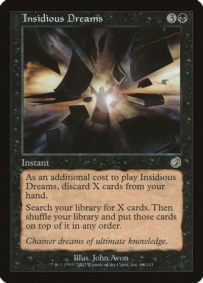 Insidious Dreams Torment Magic card