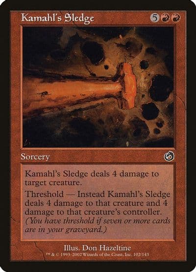 Kamahls Sledge Torment Magic card