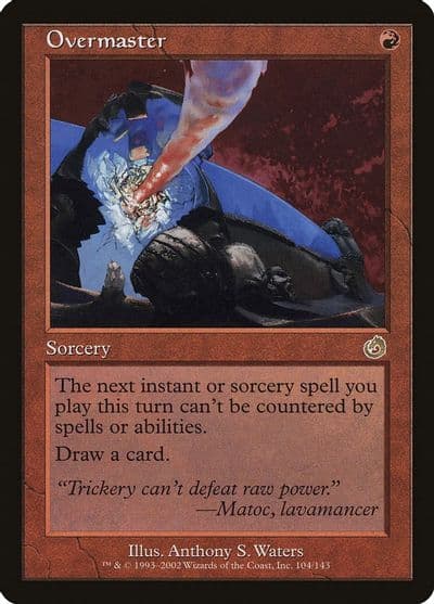 Overmaster Torment Magic card