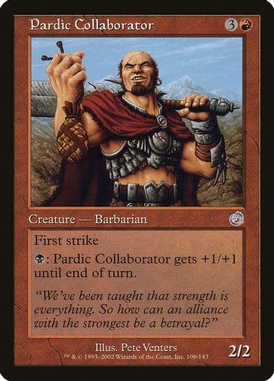 Pardic Collaborator Torment Magic card