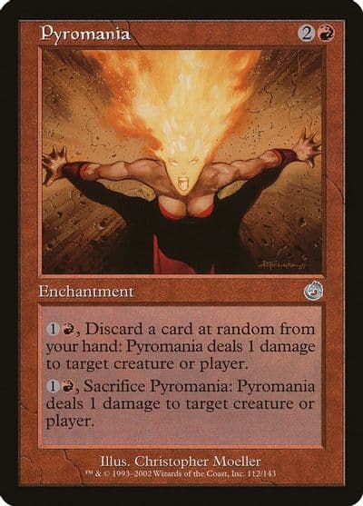Pyromania Torment Magic card