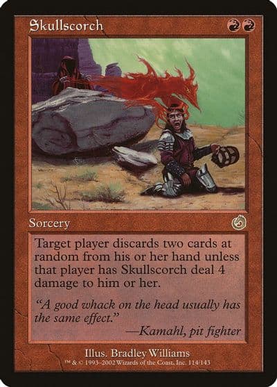 Skullscorch Torment Magic card
