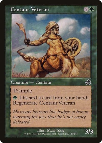 Centaur Veteran Torment Magic card