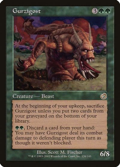Gurzigost Torment Magic card