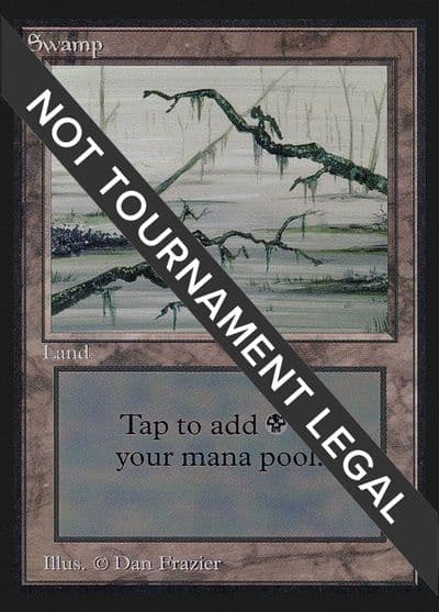 Swamp C CE Collector's Edition Magic card