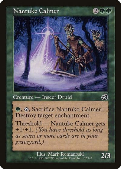 Nantuko Calmer Torment Magic card