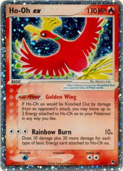 Ho-Oh ex (Holo) POP Series 3 Pokemon card