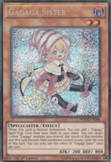 Gagaga Sister World Superstars Yu-Gi-Oh! card