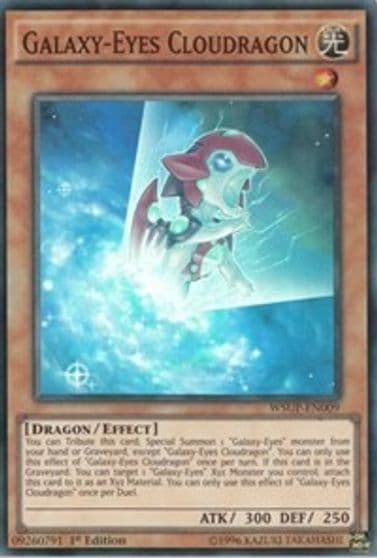 Galaxy Eyes Cloudragon World Superstars Yu-Gi-Oh! card