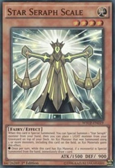Star Seraph Scale World Superstars Yu-Gi-Oh! card