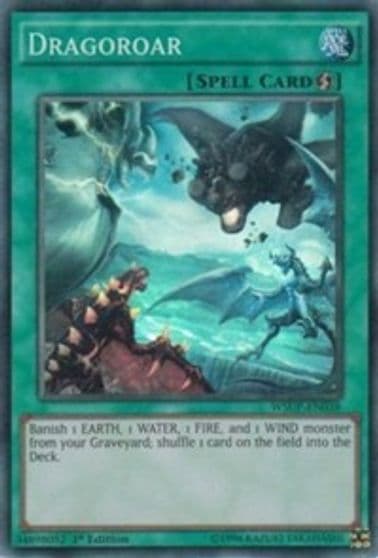 Dragoroar World Superstars Yu-Gi-Oh! card