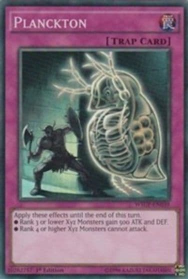 Planckton World Superstars Yu-Gi-Oh! card