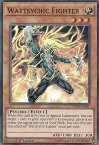 Wattsychic Fighter World Superstars Yu-Gi-Oh! card