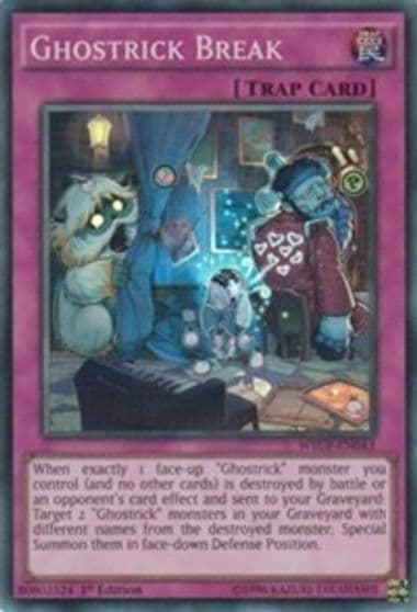 Ghostrick Break World Superstars Yu-Gi-Oh! card