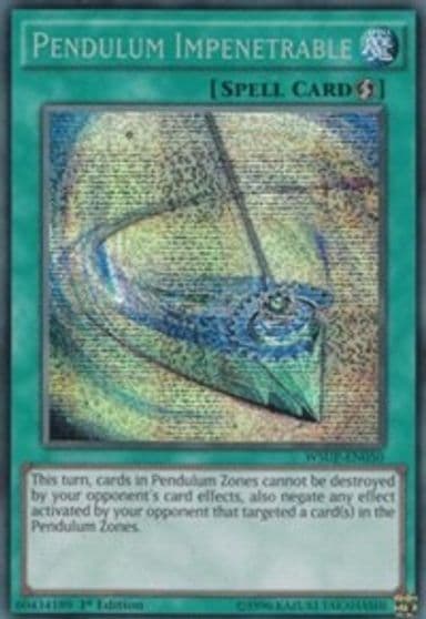 Pendulum Impenetrable World Superstars Yu-Gi-Oh! card