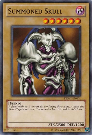 Summoned Skull Demo Pack Yu-Gi-Oh! card