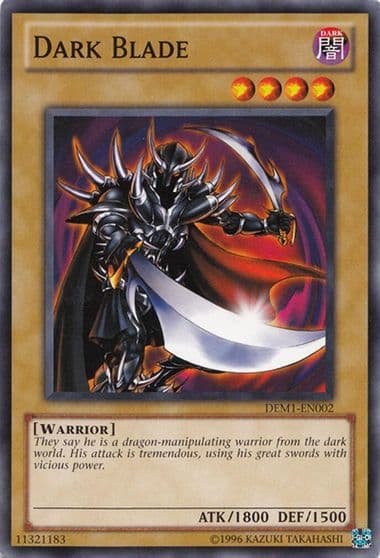 Dark Blade Demo Pack Yu-Gi-Oh! card