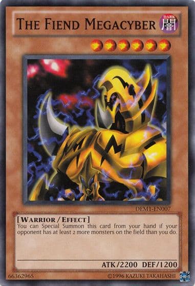 The Fiend Megacyber Demo Pack Yu-Gi-Oh! card