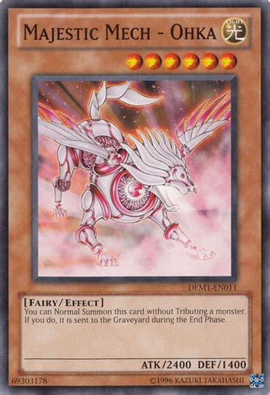 Majestic Mech Ohka Demo Pack Yu-Gi-Oh! card