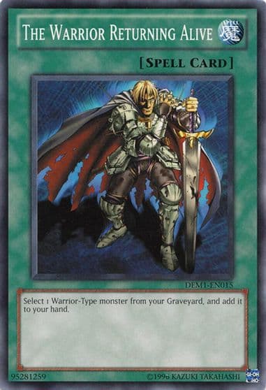The Warrior Returning Alive Demo Pack Yu-Gi-Oh! card