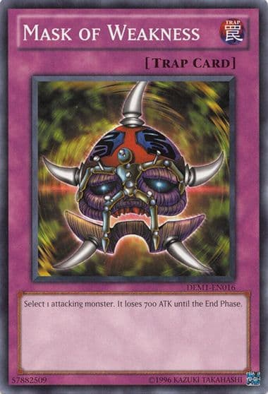 Mask of Weakness Demo Pack Yu-Gi-Oh! card