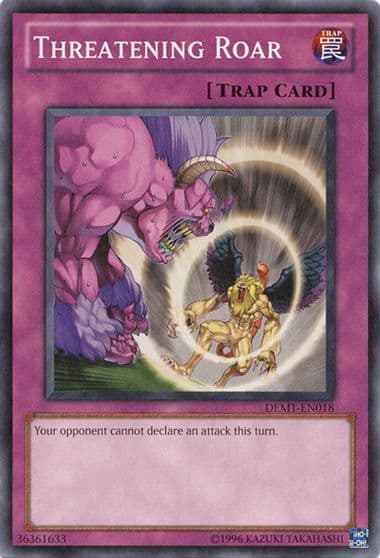 Threatening Roar Demo Pack Yu-Gi-Oh! card