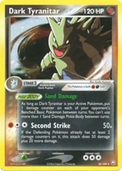 Dark Tyranitar (EX Team Rocket Returns) Deck Exclusives Pokemon card