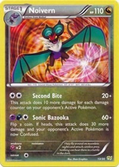 Noivern (#13 - Non-Holo) XY Trainer Kit: Sylveon & Noivern Pokemon card
