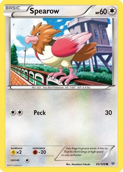 Spearow XY - Roaring Skies Pokemon card