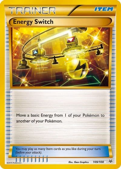 Energy Switch XY - Roaring Skies Pokemon card