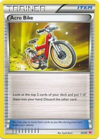 Acro Bike 20 Latias XY Trainer Kit: Latias & Latios Pokemon card