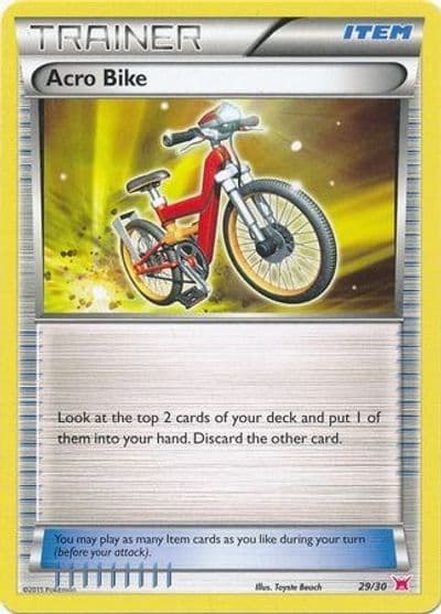 Acro Bike (#29 Latias) XY Trainer Kit: Latias & Latios Pokemon card