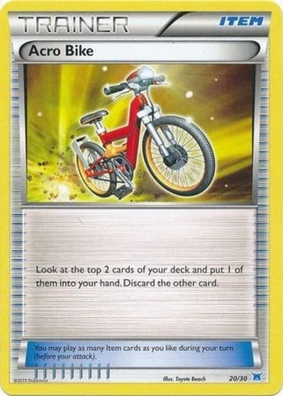 Acro Bike (#20 Latios) XY Trainer Kit: Latias & Latios Pokemon card