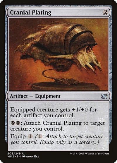 Cranial Plating Modern Masters 2015 Magic card