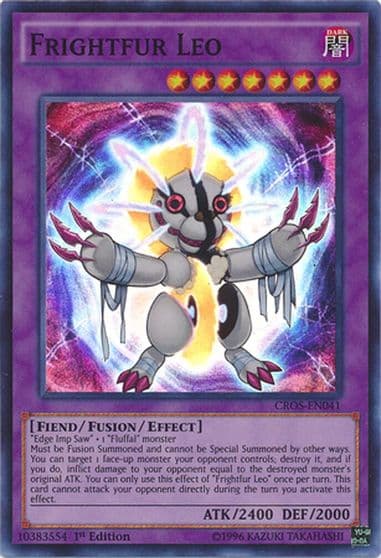 Frightfur Leo Crossed Souls Yu-Gi-Oh! card
