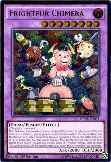 Frightfur Chimera UTR Crossed Souls Yu-Gi-Oh! card