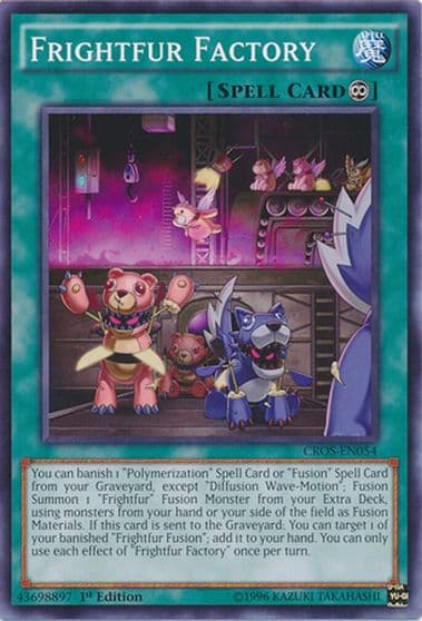 Frightfur Factory Crossed Souls Yu-Gi-Oh! card
