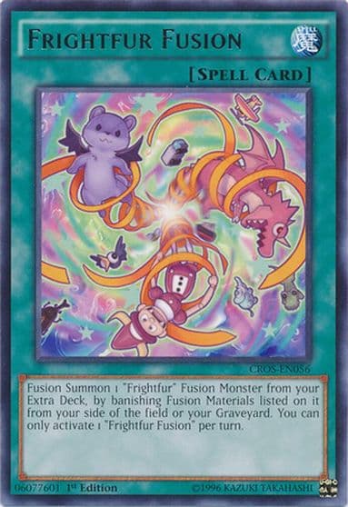 Frightfur Fusion Crossed Souls Yu-Gi-Oh! card