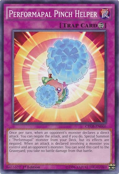 Performapal Pinch Helper Crossed Souls Yu-Gi-Oh! card