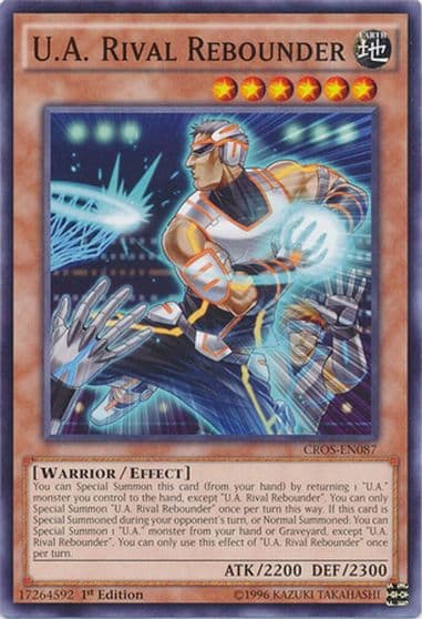 UA Rival Rebounder Crossed Souls Yu-Gi-Oh! card