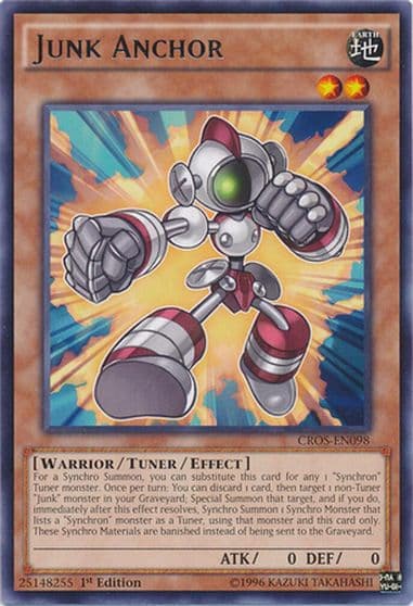 Junk Anchor Crossed Souls Yu-Gi-Oh! card