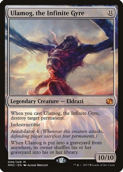 Ulamog the Infinite Gyre Modern Masters 2015 Magic card
