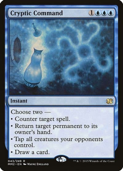 Cryptic Command Modern Masters 2015 Magic card
