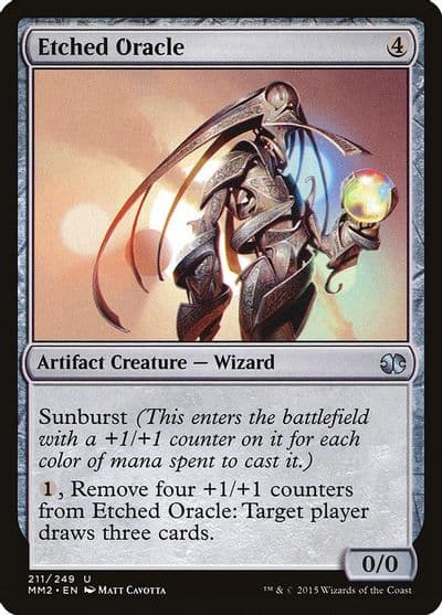 Etched Oracle Modern Masters 2015 Magic card