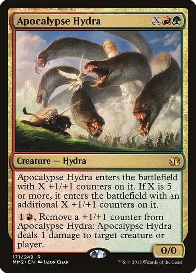 Apocalypse Hydra Modern Masters 2015 Magic card