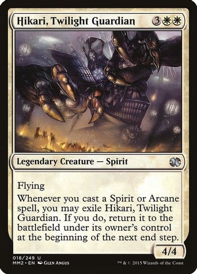 Hikari Twilight Guardian Modern Masters 2015 Magic card