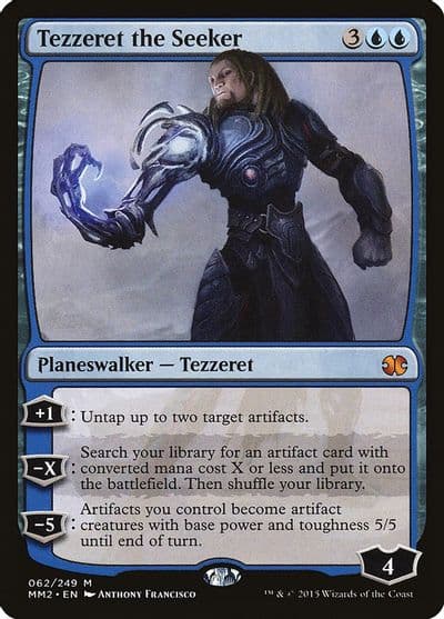 Tezzeret the Seeker Modern Masters 2015 Magic card