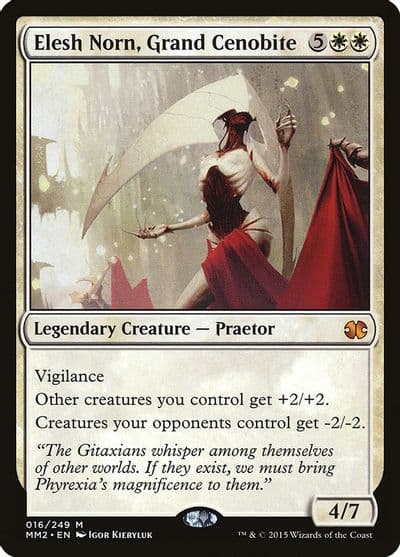 Elesh Norn Grand Cenobite Modern Masters 2015 Magic card