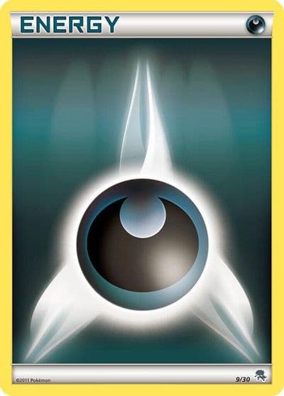 Darkness Energy (#9) BW Trainer Kit: Excadrill & Zoroark Pokemon card